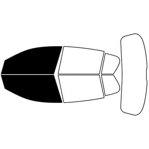 Rvinyl Window Tint Kit Compatible with Saturn Astra 2008 (4 Door) - Front Precut Kit - 5%