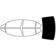 thumbnail image 1 of Rvinyl Window Tint Kit Compatible with Subaru Impreza 2012-2016 (Sedan) - Rear Windshield Precut Kit, 1 of 8