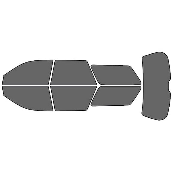 Rvinyl Window Tint Kit Compatible with Subaru Outback 2000-2004 (Wagon) - Complete Precut Kit - 35%
