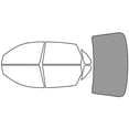thumbnail image 1 of Rvinyl Window Tint Kit Compatible with Toyota Avalon 1995-1999 - Rear Windshield Precut Kit - 50%, 1 of 8