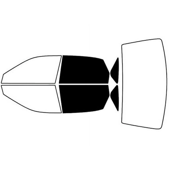 Rvinyl Window Tint Kit Compatible with Toyota Avalon 2000-2004 - Back Precut Kit - 5%