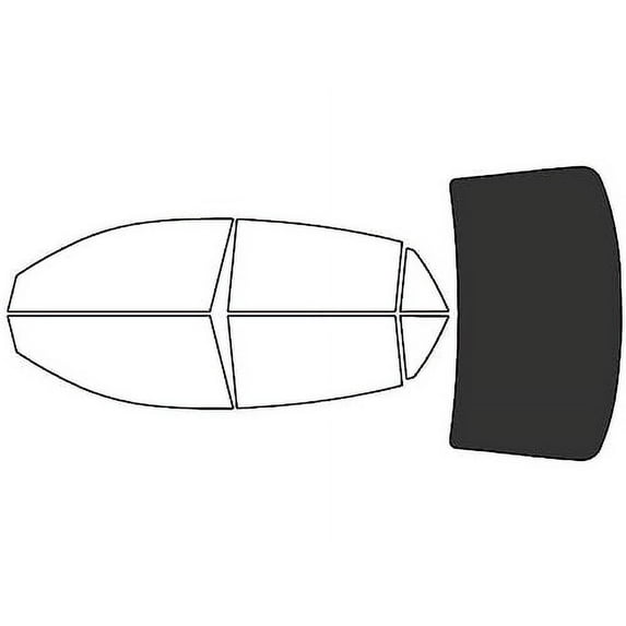 Rvinyl Window Tint Kit Compatible with Toyota Avalon 2005-2012 - Rear Windshield Precut Kit - 20%