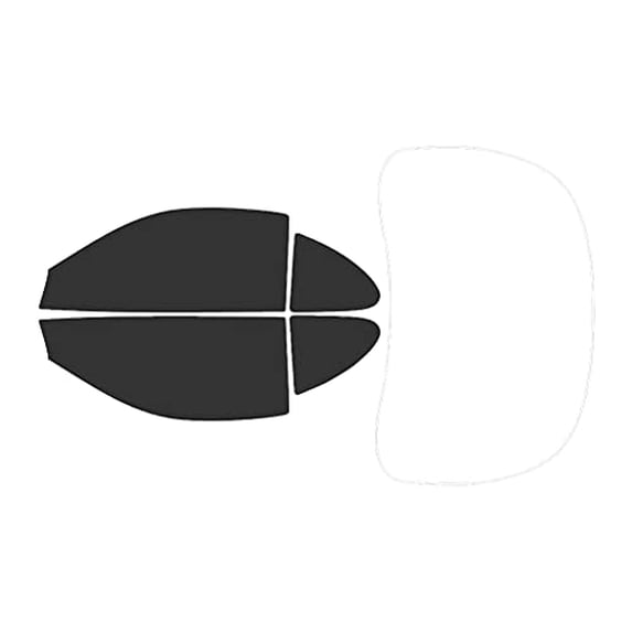 Rvinyl Window Tint Kit Compatible with Toyota Celica 1990-1993 (Hatchback) - Complete Precut Kit -