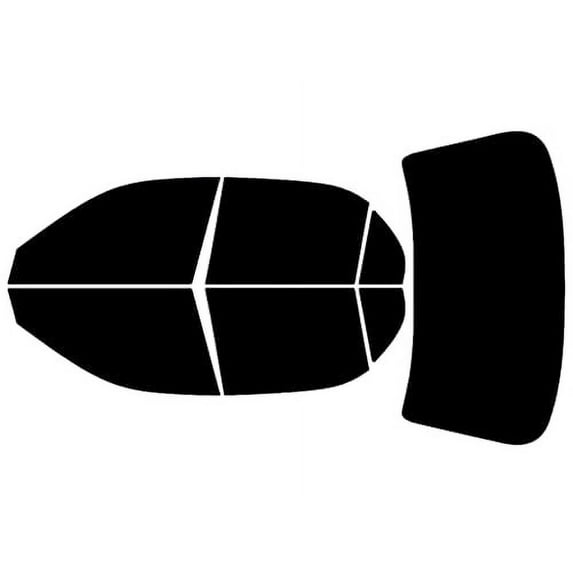 Rvinyl Window Tint Kit Compatible with Toyota Corolla 1993-1997 (Sedan) - Complete Precut Kit - 5%