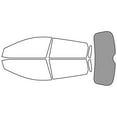 thumbnail image 1 of Rvinyl Window Tint Kit Compatible with Toyota Matrix 2009-2013 - Rear Windshield Precut Kit - 50%, 1 of 8