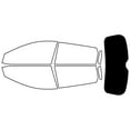 thumbnail image 1 of Rvinyl Window Tint Kit Compatible with Toyota Matrix 2009-2013 - Rear Windshield Precut Kit - 5%, 1 of 8