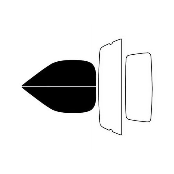 Rvinyl Window Tint Kit Compatible with Toyota Mr2 2000-2005 - Front Precut Kit - 5%