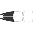 thumbnail image 1 of Rvinyl Window Tint Kit Compatible with Toyota Prius 2023-2024 (Hatchback) - Front Precut Kit - 20%, 1 of 8