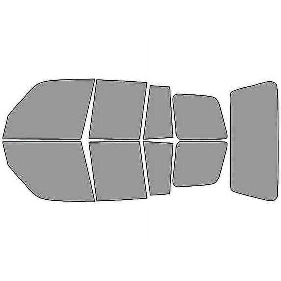 Rvinyl Window Tint Kit Compatible with Toyota Rav4 1996-2000 (4 Door) - Complete Precut Kit - 50%