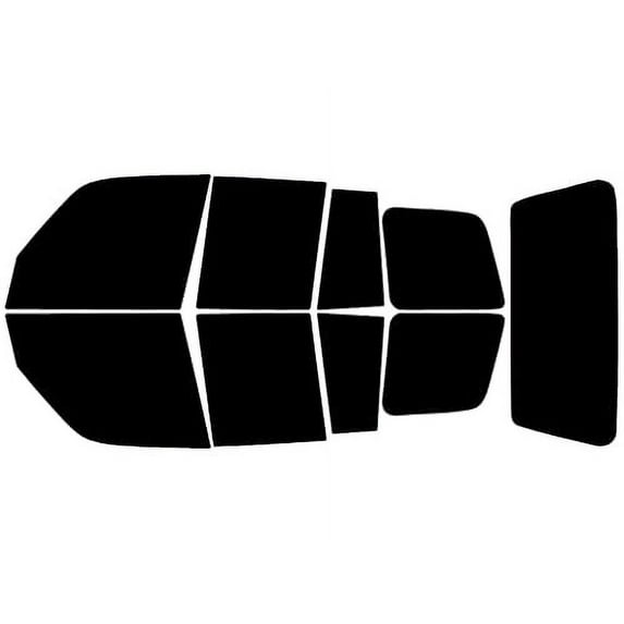 Rvinyl Window Tint Kit Compatible with Toyota Rav4 1996-2000 (4 Door) - Complete Precut Kit - 5%