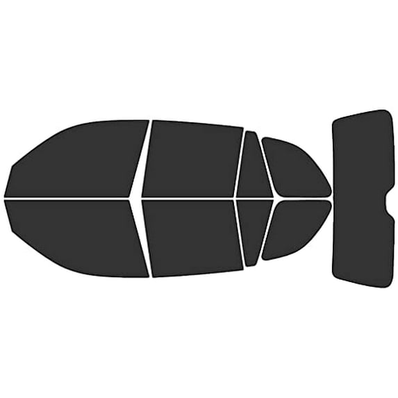 Rvinyl Window Tint Kit Compatible with Toyota Rav4 2001-2005 - Complete Precut Kit - 20%
