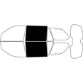 thumbnail image 1 of Rvinyl Window Tint Kit Compatible with Toyota Sequoia 2023-2025 - Back Precut Kit - 5%, 1 of 8