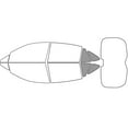 thumbnail image 1 of Rvinyl Window Tint Kit Compatible with Toyota Venza 2021-2023 - Cargo Precut Kit - 50%, 1 of 8