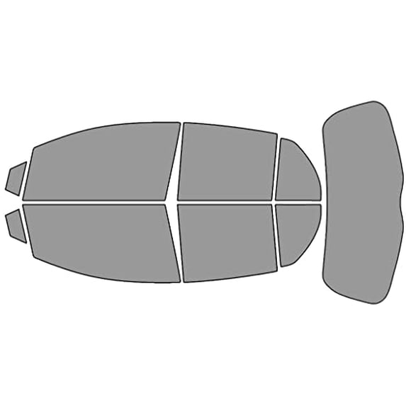Rvinyl Window Tint Kit Compatible with Toyota Yaris 2007-2011 (5 Door Hatchback) - Complete Precut
