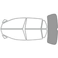 thumbnail image 1 of Rvinyl Window Tint Kit Compatible with Volkswagen GTI 2015-2021 (4 Door) - Rear Windshield Precut, 1 of 8