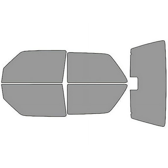 Rvinyl Window Tint Kit Compatible with Volkswagen Golf 1985-1992 (2 Door) - Complete Precut Kit -
