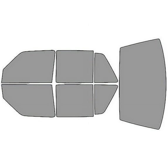 Rvinyl Window Tint Kit Compatible with Volkswagen Jetta 1990-1992 - Complete Precut Kit - 50%