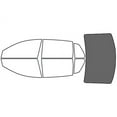 thumbnail image 1 of Rvinyl Window Tint Kit Compatible with Volkswagen Phaeton 2004-2006 - Rear Windshield Precut Kit -, 1 of 8