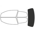 thumbnail image 1 of Rvinyl Window Tint Kit Compatible with Volkswagen R32 2008 - Rear Windshield Precut Kit - 20%, 1 of 8