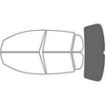 thumbnail image 1 of Rvinyl Window Tint Kit Compatible with Volkswagen Rabbit 2006-2009 (4 Door) - Rear Windshield Precut, 1 of 8