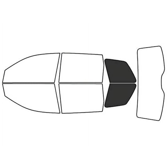 Rvinyl Window Tint Kit Compatible with Volkswagen Touareg 2004-2010 - Cargo - 20%