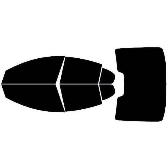 Rvinyl Window Tint Kit Compatible with Volvo S60 2011-2018 - Complete Precut Kit - 5%