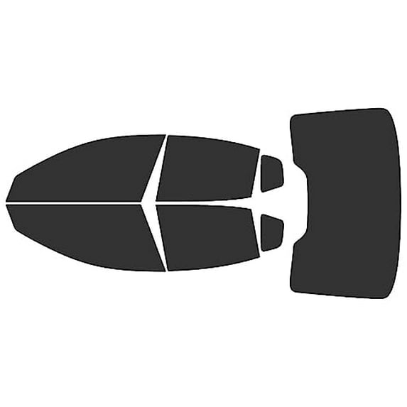 Rvinyl Window Tint Kit Compatible with Volvo S60 2019-2024 - Complete Precut Kit - 20%
