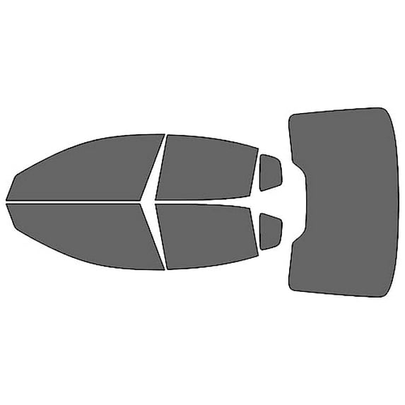 Rvinyl Window Tint Kit Compatible with Volvo S60 2019-2024 - Complete Precut Kit - 35%