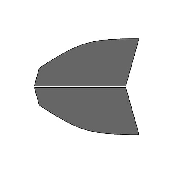 Rvinyl Window Tint Kit Compatible with Volvo XC40 2019-2024 - Front Precut Kit - 35%