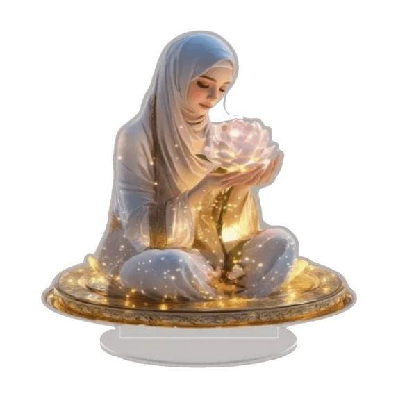 Rvkxad Acrylic Fairy Standee, Valentine Gift Ornament for Desk Bookshelf Display