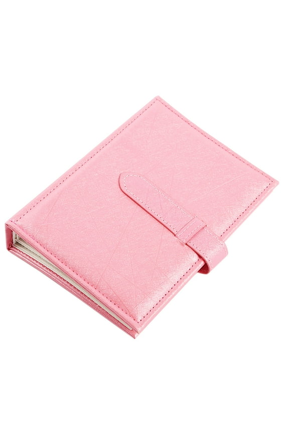 Leather Earring Organizer Book, Large Capacity Hanging Jewelry Storage Display, Double-Sided Earrings Holder for 42 Pairs, Portable Travel Jewelry Case