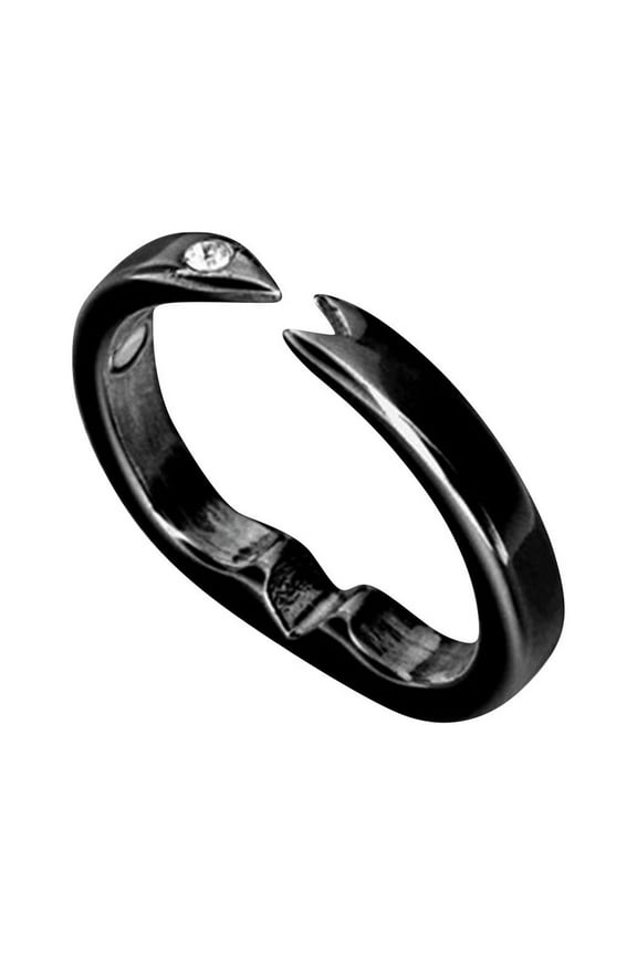 Magnetic Drainage Therapy Ring, Lymph Magnetotherapy Jewelry for Men and Women, Pain Relief Fatigue Reduction Adjustable Open End Design for Any Finger, Elegant Unisex Style Gift for Birthday