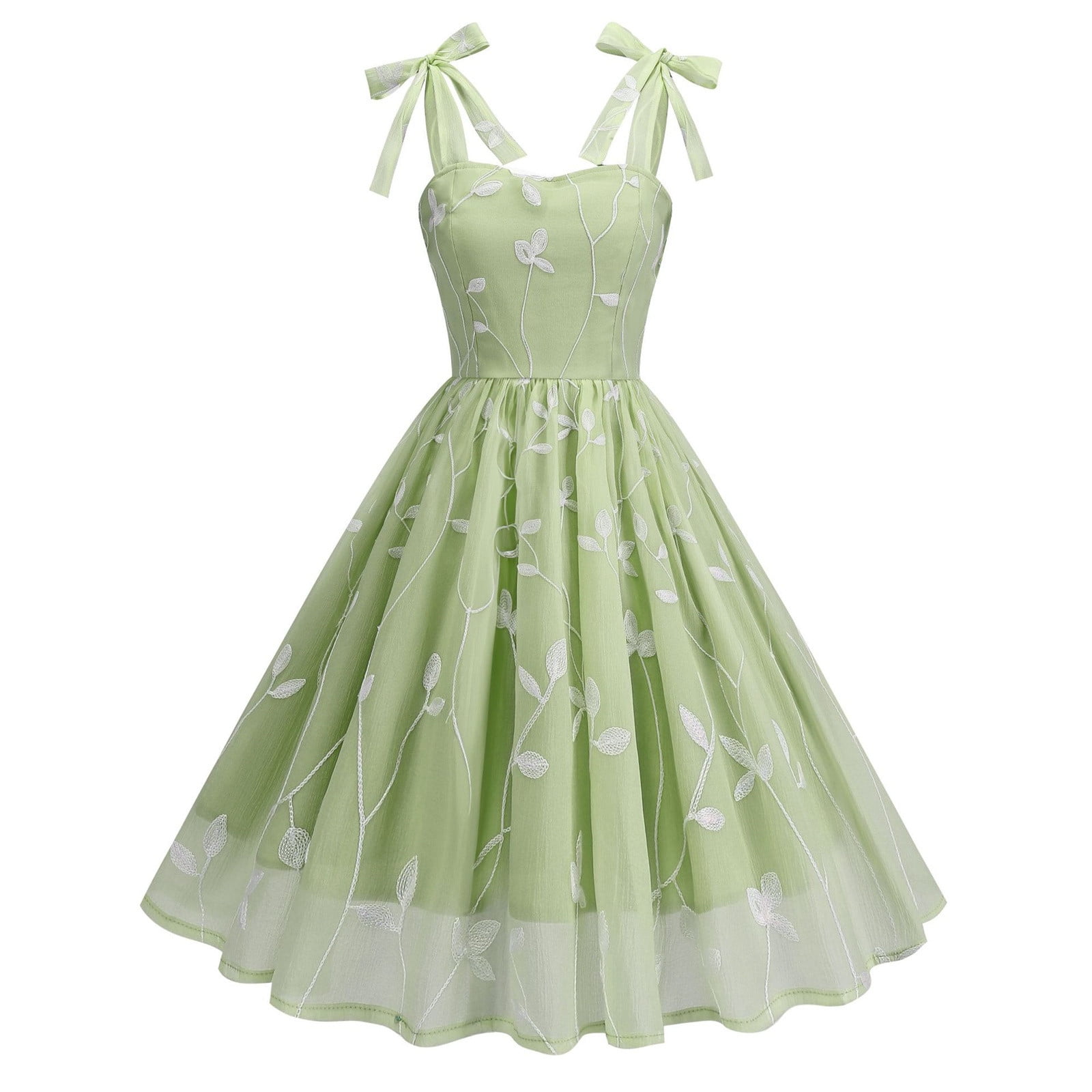 Rvkxad Prom Dresses for Women 1950s Retro Vintage Cocktail Party