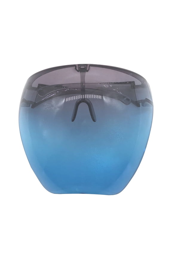 Protective Sunglasses Visor, Full Face Cover UV400 Shield, Unisex Anti-Fog Sports Visor Sunglasses, HD Clear Protective Eyewear for Cycling Running Outdoor Activities