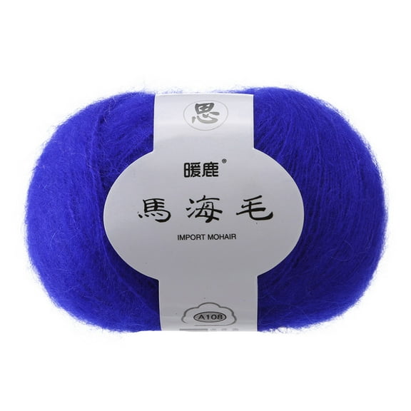 Rvkxad Soft Mohair Knitting Wool Yarn, Premium DIY Crochet Thread for Shawl Scarf, Hand Washable 41 Color Options Craft Supplies for Sweater Hat