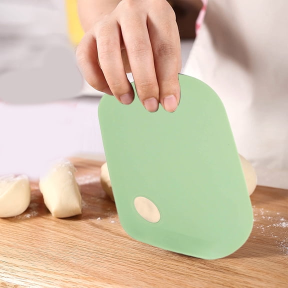 Rvkxad Standable Dough Scraper, Flexible Silicone Kitchen Scraper for Baking, Multi-Purpose Dough Cutter Bench Scraper for Bread Pastry Cream