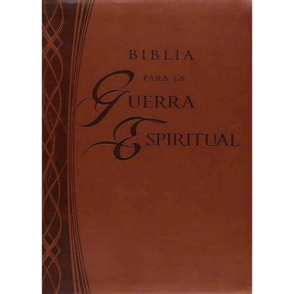 Rvr 1960 Biblia Para La Guerra Espiritual - Imitacin Piel Marrn Con ndice / S Piritual Warfare Bible, Brown Imitation, (Paperback)