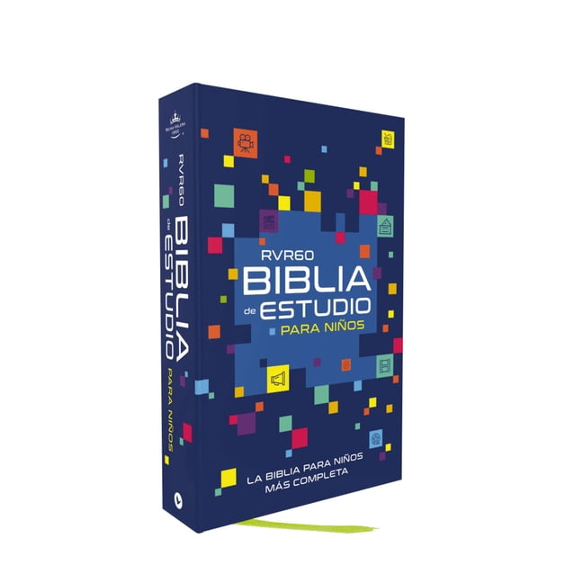 Rvr60 Biblia de Estudio Para Niños, Tapa Dura: La Biblia Para Niños Más Completa, (Hardcover)