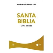 RVR 1960- REINA VALERA 1960 Rvr60 Santa Biblia -Edicion Economica Letra Grande (Paperback)(Large Print)