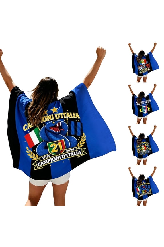 2026 Soccer Flag Shawl Flag Cape Fan Print Scarf for Outdoor Sports Game Days & Celebrations,Comfortable Easy to Fold Carry
