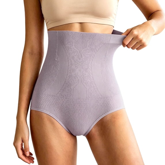 Rvusndi Shapewear Tummy Control for Women High Waist Seamless Body Shaper Underwear, Tummy Tuck & Lifting,Soft Trainer Underwear