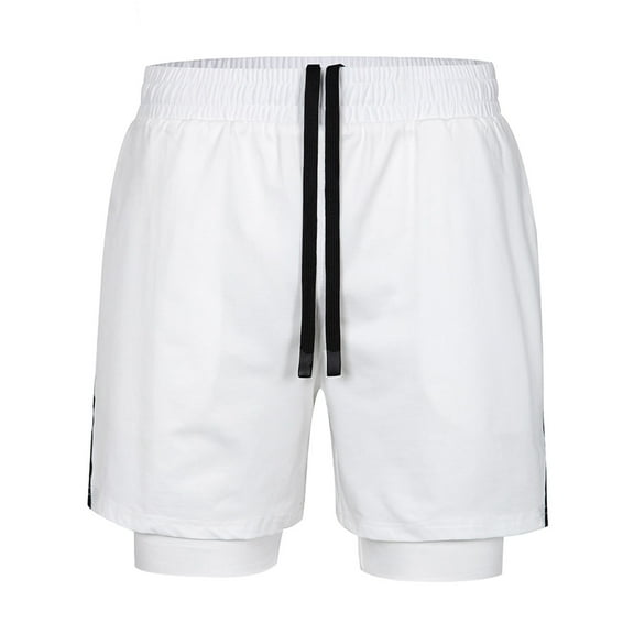 Rvwovn Men's Athletic Shorts - Compression Liner Quick Dry for Running, Workout & Basketball