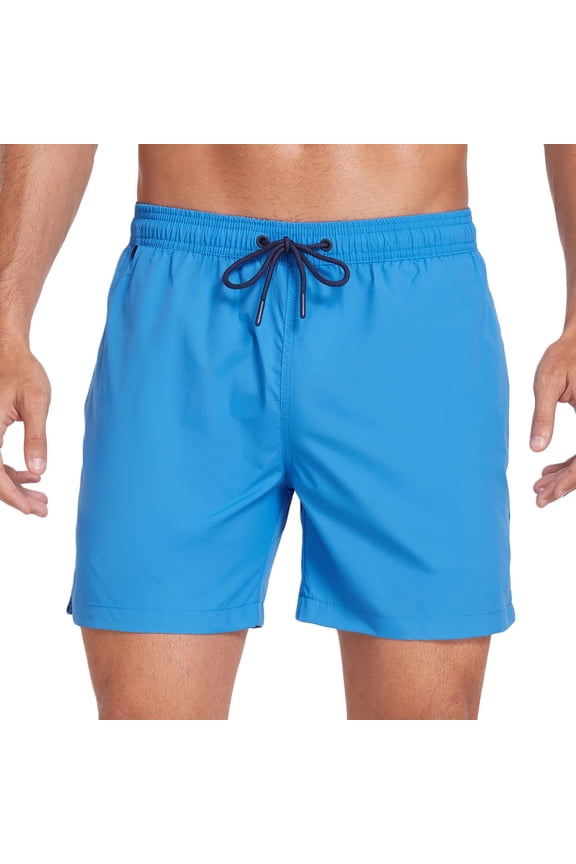 Men's No Liner Swim Trunks, Quick Dry Board Shorts Bathing Suit Shorts for Beach & Swimming