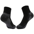 thumbnail image 1 of Rvwovn Men's Quarter Performance Hiking Socks – Breathable Cushioned Arch Outdoor Socks for Camping & Backpacking, 1 of 3
