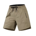 thumbnail image 1 of Rvwovn Men's Quick Dry Athletic Shorts with Zipper Pockets - Lightweight Running & Breathable Workout Shorts, 1 of 5