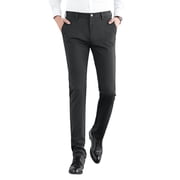walmart mens black dress pants Men's Slacks & Dress Pants for Men | Walmart | Black