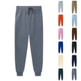 thumbnail image 1 of Rvwovn Men's Slim Tapered Joggers Elastic Drawstring Waist Sweatpants for Gym Running Workout, 1 of 5