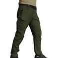 thumbnail image 1 of Rvwovn Men's Tactical Cargo Pants - Quick Dry Multi-Pocket Outdoor Hiking Waterproof Work Pants, 1 of 4