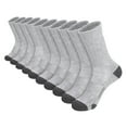 thumbnail image 1 of Rvwovn Mens 5 Pairs Crew Socks – Moisture Wicking Thin Breathable Summer Socks, 1 of 3