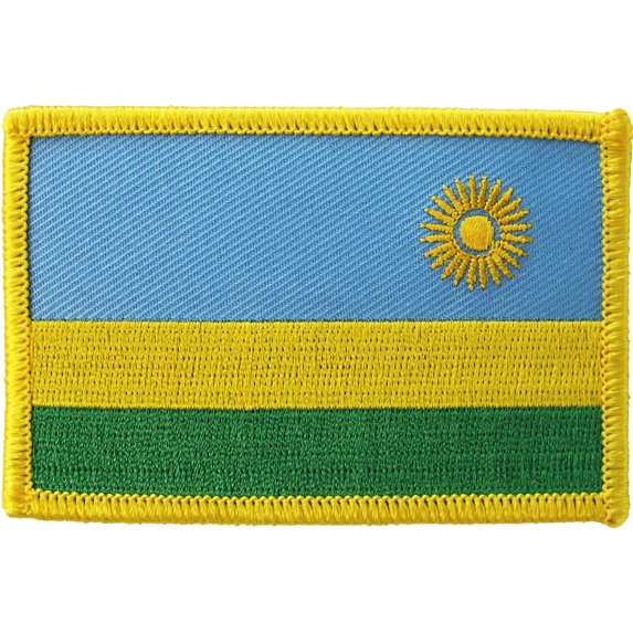 Rwanda Rectangular Patch
